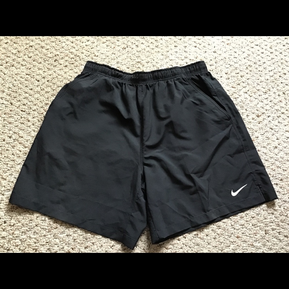 Vintage Nike Fit Dry Running Shorts Black Large